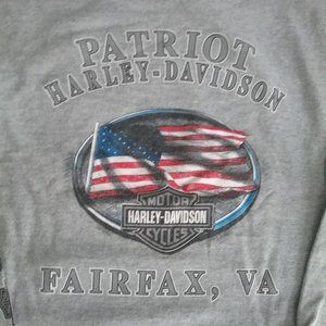 Long Sleeve Harley T-shirt, size Large